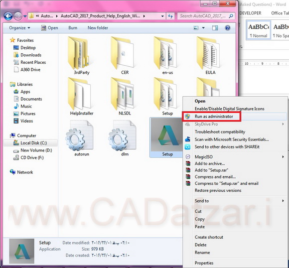 3 2 6 autocad FAQ22 CADafzar | شرکت مهندسی کیان کدافزار نصب و کرک اتوکد | رسول محمدی